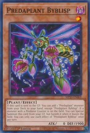 Predaplant Byblisp (Common / Short Print) [MP23-EN069] 1st Edition