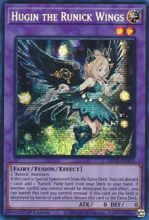 Hugin the Runick Wings (Prismatic Secret Rare) [MP23-EN249] 1st Edition
