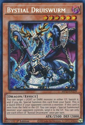 Bystial Druiswurm (Prismatic Secret Rare) [MP23-EN159] 1st Edition