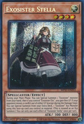 Exosister Stella (Prismatic Secret Rare) [MP23-EN253] 1st Edition