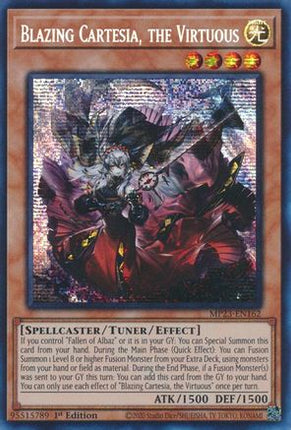 Blazing Cartesia, the Virtuous (Prismatic Secret Rare) [MP23-EN162] 1st Edition
