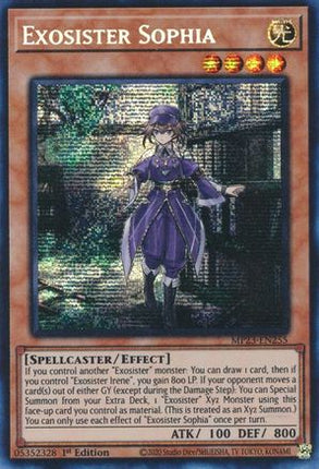 Exosister Sophia (Prismatic Secret Rare) [MP23-EN255] 1st Edition
