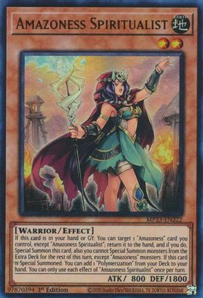 Amazoness Spiritualist (Ultra Rare) [MP23-EN222] 1st Edition