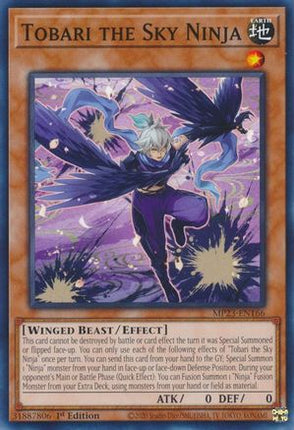 Tobari the Sky Ninja (Common / Short Print) [MP23-EN166] 1st Edition