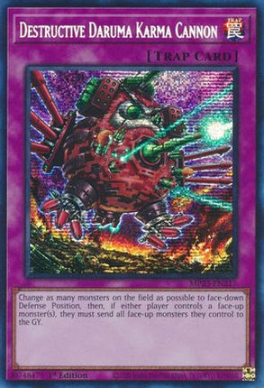 Destructive Daruma Karma Cannon (Prismatic Secret Rare) [MP23-EN217] 1st Edition