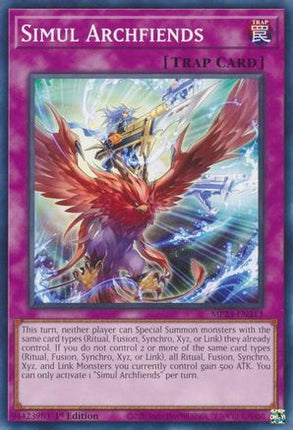 Simul Archfiends (Common / Short Print) [MP23-EN213] 1st Edition