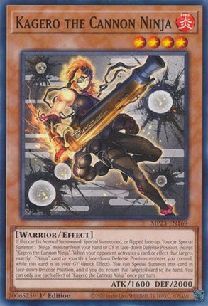 Kagero the Cannon Ninja (Common / Short Print) [MP23-EN169] 1st Edition
