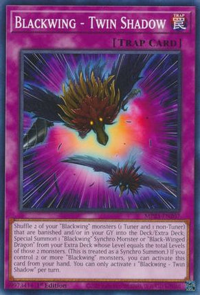 Blackwing - Twin Shadow (Common / Short Print) [MP23-EN207] 1st Edition