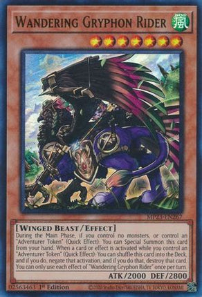Wandering Gryphon Rider (Ultra Rare) [MP23-EN267] 1st Edition