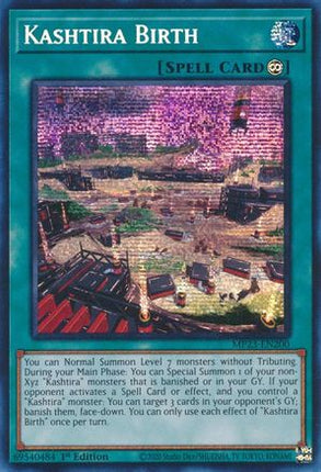 Kashtira Birth (Prismatic Secret Rare) [MP23-EN200] 1st Edition
