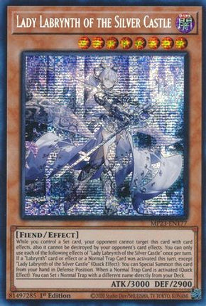 Lady Labrynth of the Silver Castle (Prismatic Secret Rare) [MP23-EN177] 1st Edition