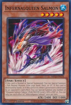 Infernalqueen Salmon (Common / Short Print) [MP23-EN178] 1st Edition