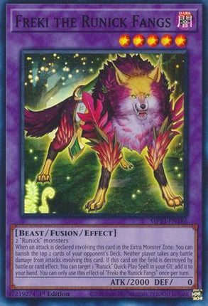 Freki the Runick Fangs (Super Rare) [MP23-EN186] 1st Edition