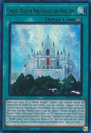 Camelot, Realm of Noble Knights and Noble Arms (Ultra Rare) [MP23-EN281] 1st Edition