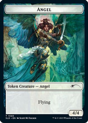 Angel (SLD) // Soldier (CMR) Double-sided Token [Secret Lair Drop Series]