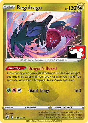 Regidrago - 118/189 (118) [Prize Pack Series Cards]