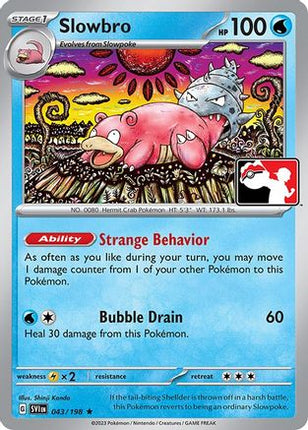 Slowbro 043- Prize Pack Series Cards