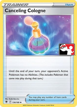 Canceling Cologne (136) [Prize Pack Series Cards] Holofoil
