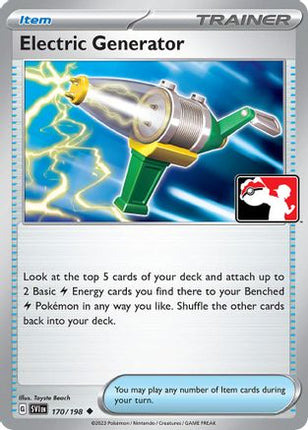 Electric Generator 170- Prize Pack Series Cards Holofoil