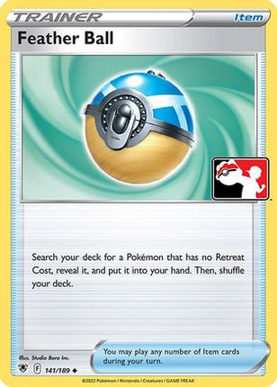 Feather Ball 141- Prize Pack Series Cards Holofoil