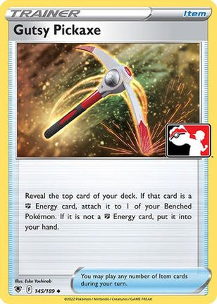 Gutsy Pickaxe 145/189 - Prize Pack Series Cards