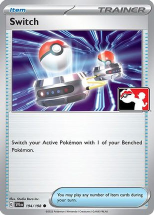 Switch 194/198 - Prize Pack Series Cards