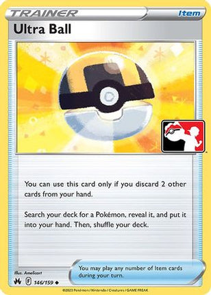 Ultra Ball 146/159 - Prize Pack Series Cards