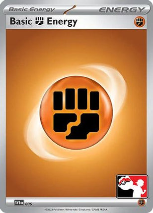 Basic Fighting Energy 006- Prize Pack Series Cards Holofoil