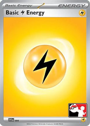 Basic Lightning Energy 004- Prize Pack Series Cards Holofoil