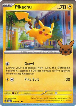 Pikachu 062- Trick or Trade BOOster Bundle 2023 Holofoil