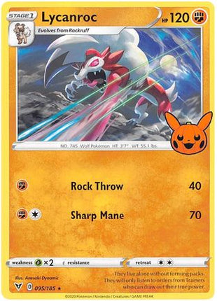 Lycanroc 095- Trick or Trade BOOster Bundle 2023