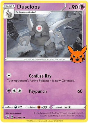 Dusclops 070- Trick or Trade BOOster Bundle 2023