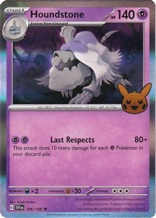 Houndstone 106- Trick or Trade BOOster Bundle 2023 Holofoil