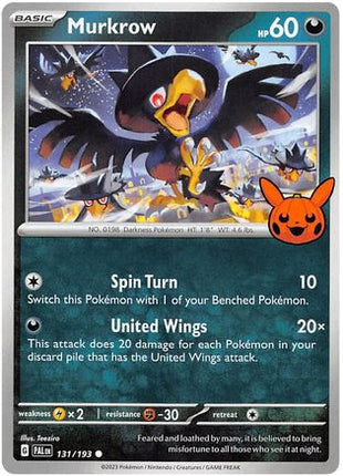 Murkrow 131- Trick or Trade BOOster Bundle 2023