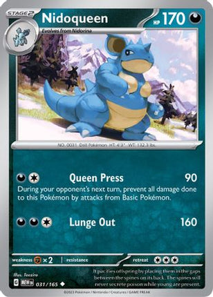 Nidoqueen - 31/null [SV: Scarlet & Violet 151] Reverse Holofoil