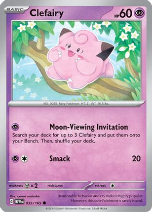 Clefairy - 35/null [SV: Scarlet & Violet 151] Reverse Holofoil