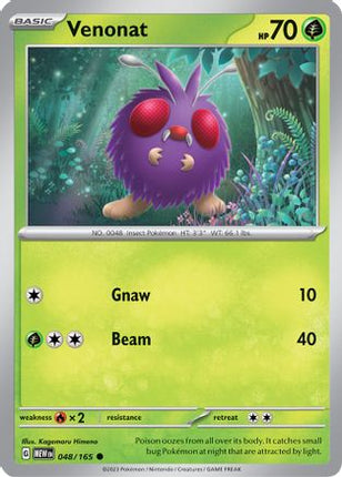 Venonat - 48/null [SV: Scarlet & Violet 151]
