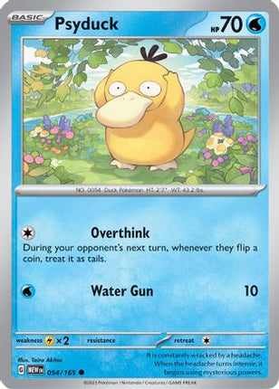 Psyduck - 054/165 [SV: Scarlet & Violet 151] Reverse Holofoil