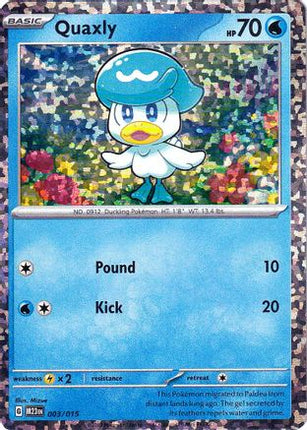 Quaxly - 3/null [McDonald's Promos 2023] Holofoil