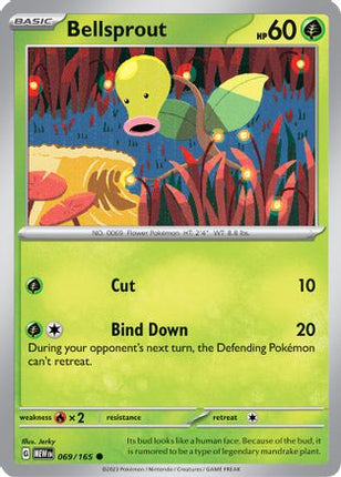 Bellsprout - 69/null [SV: Scarlet & Violet 151] Reverse Holofoil