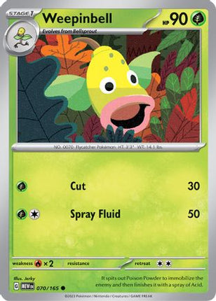 Weepinbell - 70/null [SV: Scarlet & Violet 151]