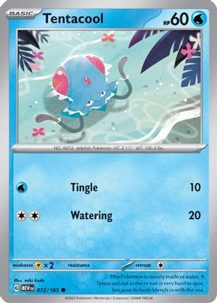 Tentacool - 72/null [SV: Scarlet & Violet 151]