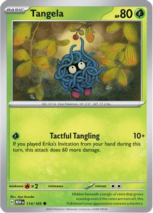 Tangela - 114/165 [SV: Scarlet & Violet 151]