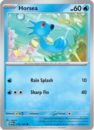 Horsea - 116/null [SV: Scarlet & Violet 151] Reverse Holofoil