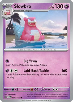 Slowbro - 80/null [SV: Scarlet & Violet 151] Reverse Holofoil