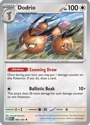 Dodrio - 85/null [SV: Scarlet & Violet 151] Reverse Holofoil