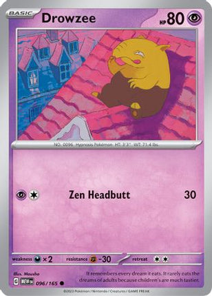 Drowzee - 96/null [SV: Scarlet & Violet 151] Reverse Holofoil