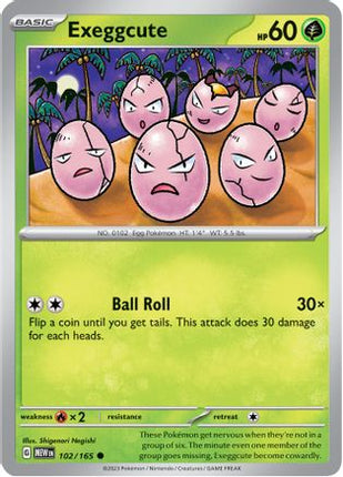 Exeggcute - 102/null [SV: Scarlet & Violet 151]
