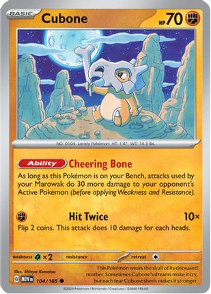 Cubone - 104/null [SV: Scarlet & Violet 151]