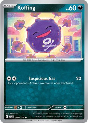 Koffing - 109/null [SV: Scarlet & Violet 151] Reverse Holofoil